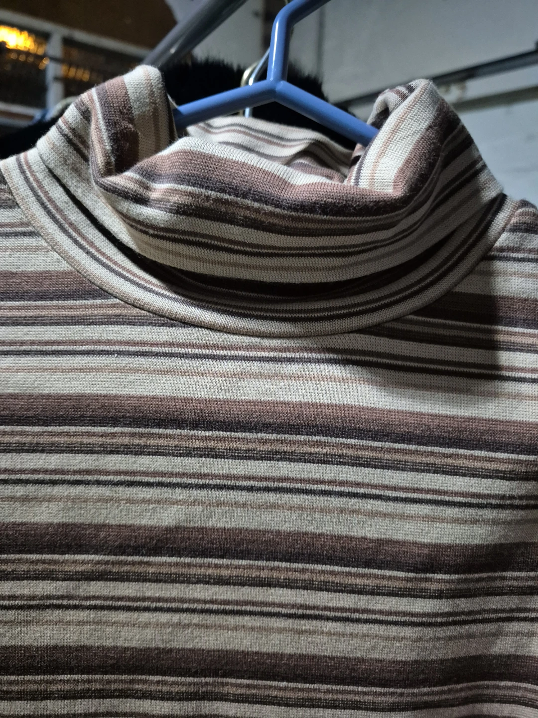 CYC Striped Turtleneck Long Sleeve Shirt - Size L/G - photo 4