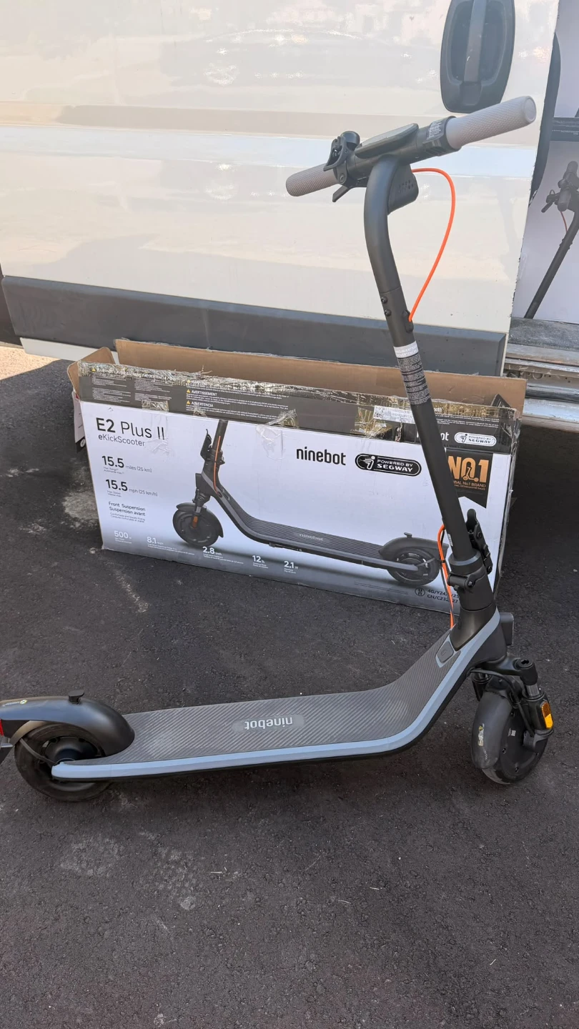 Ninebot E2 Plus II eKickScooter - photo 3