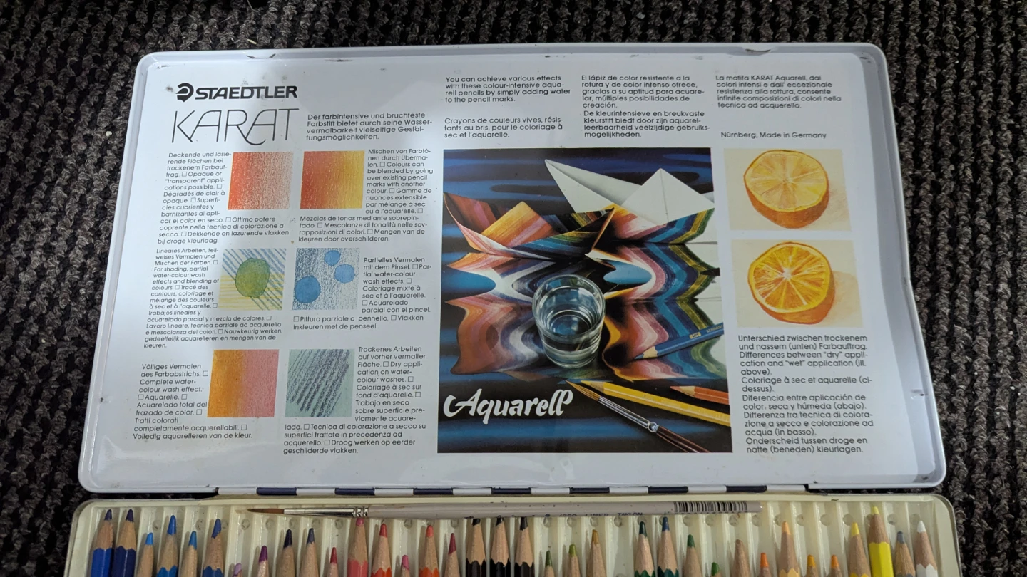 Staedtler Karat Aquarell 36 Coloured Pencils - photo 3