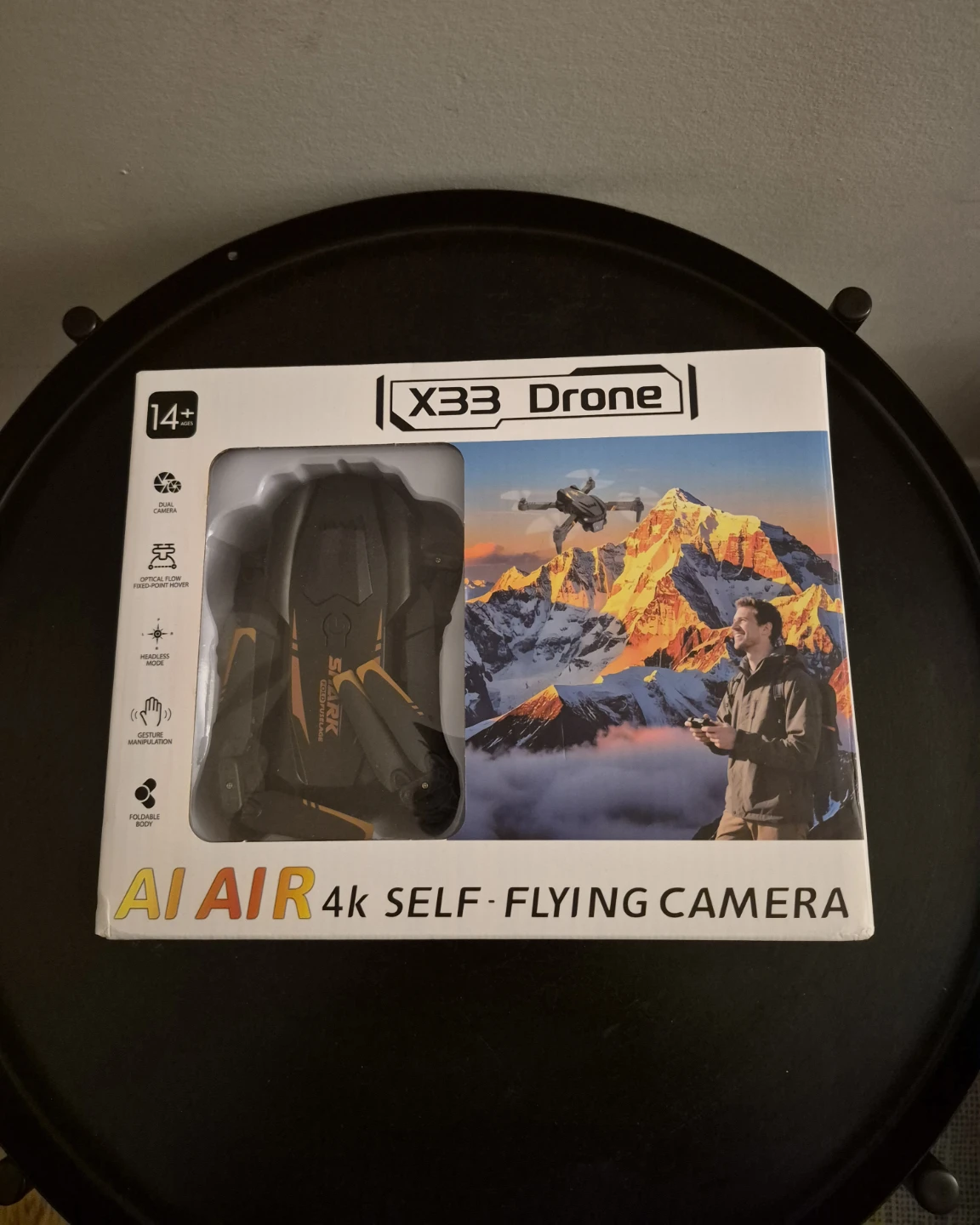 X33 Drone AI Air 4K Self-Flying Camera
