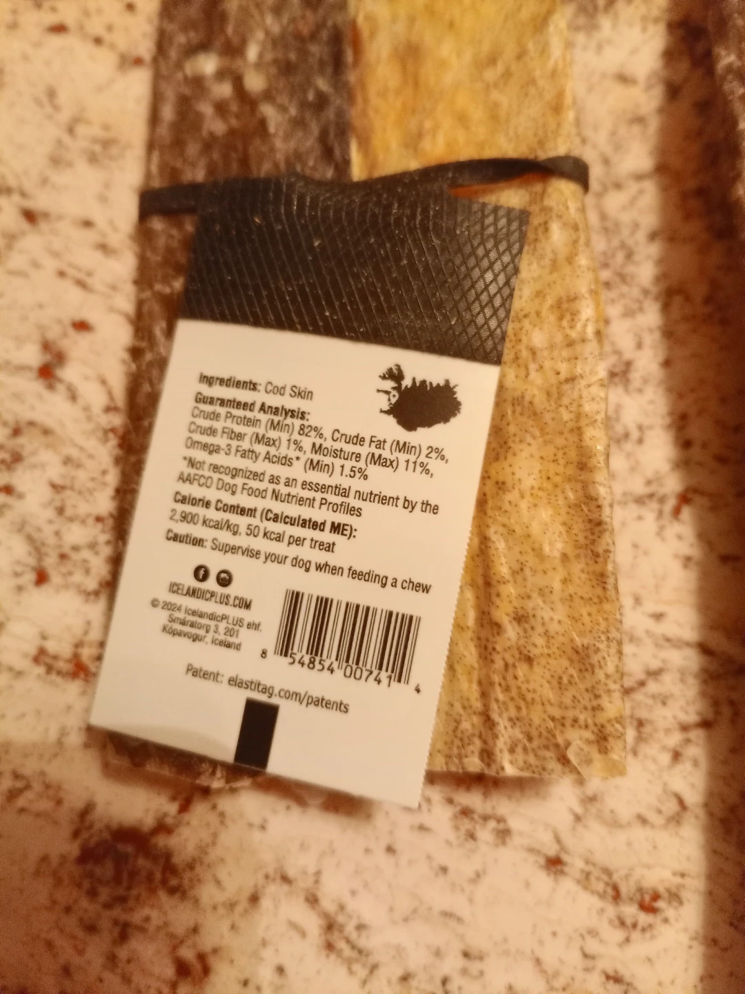 Icelandic+ Cod Short Skin Dog Treats - photo 3
