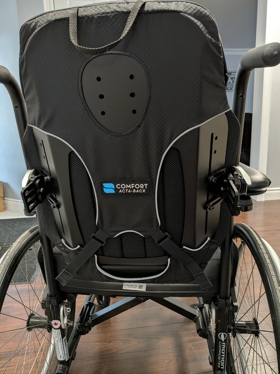 Motion Composites Wheelchair with Comfort Acta-Back