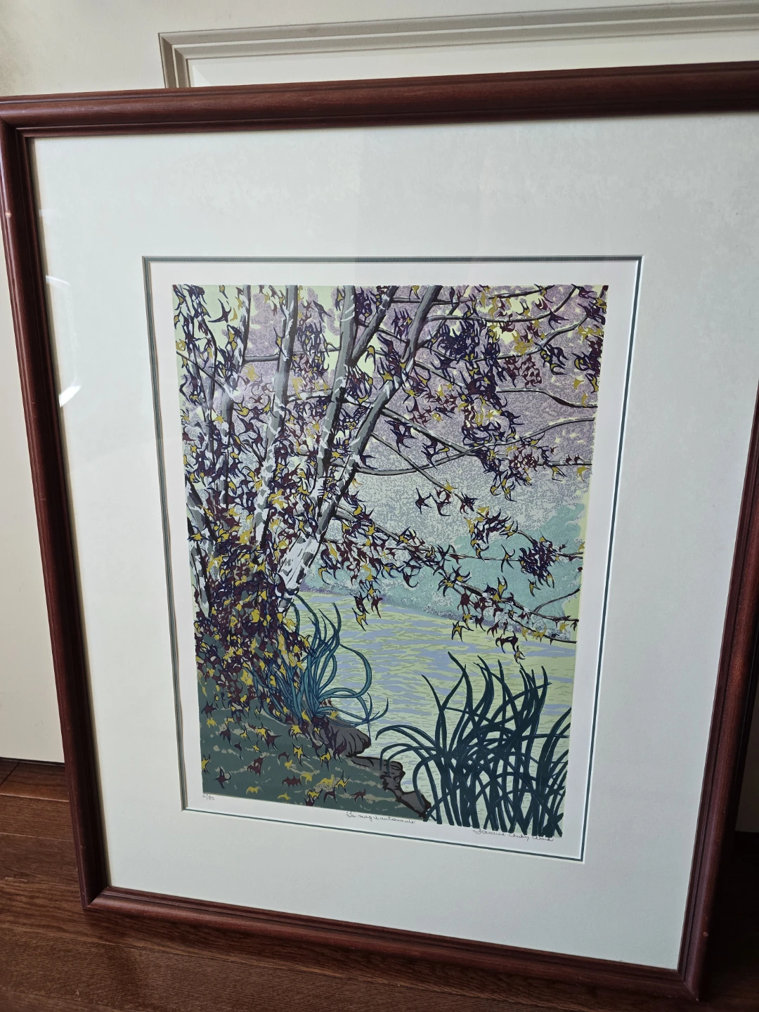 Framed Art Print - Serene Landscape