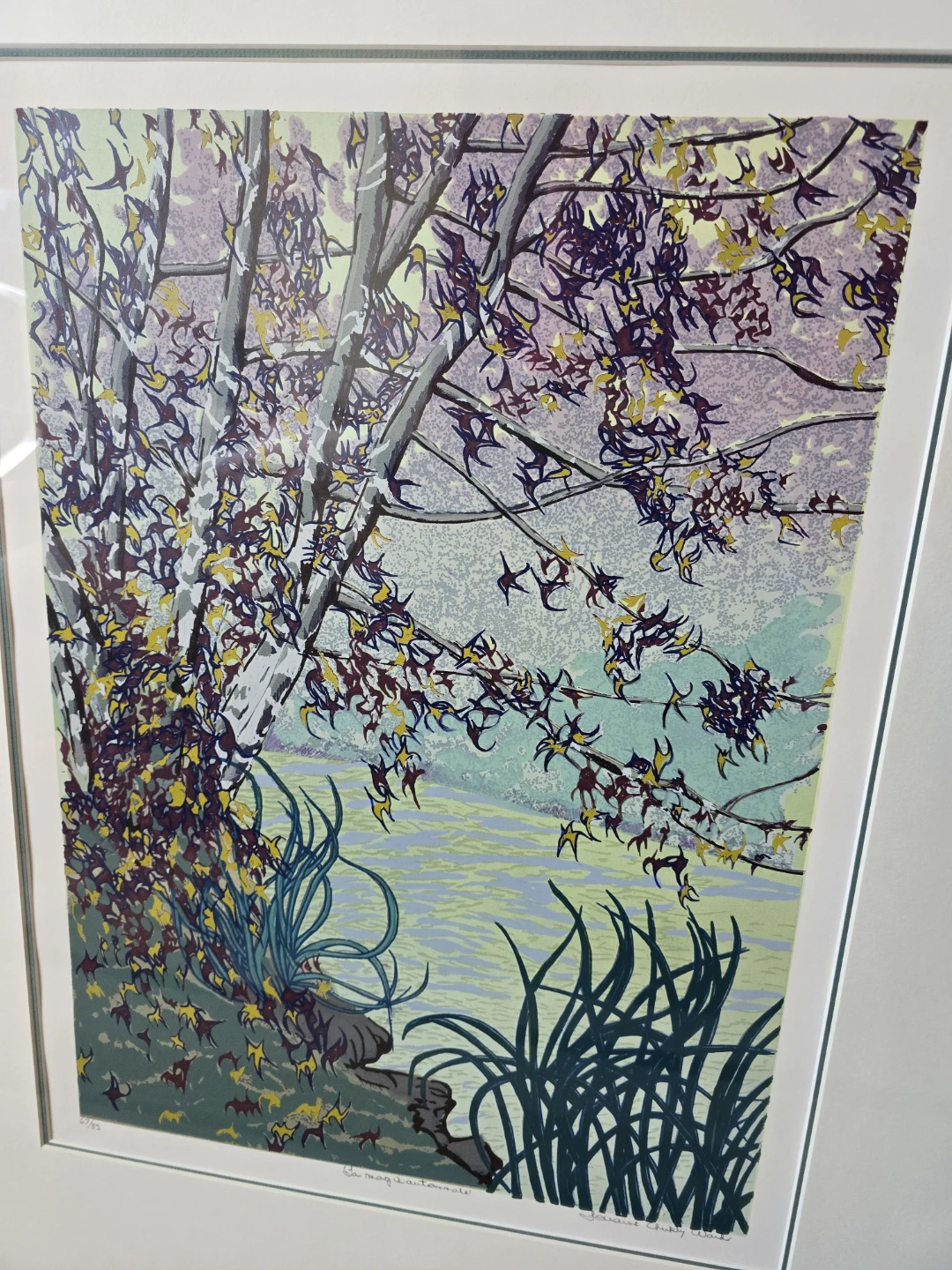 Framed Art Print - Serene Landscape - photo 2