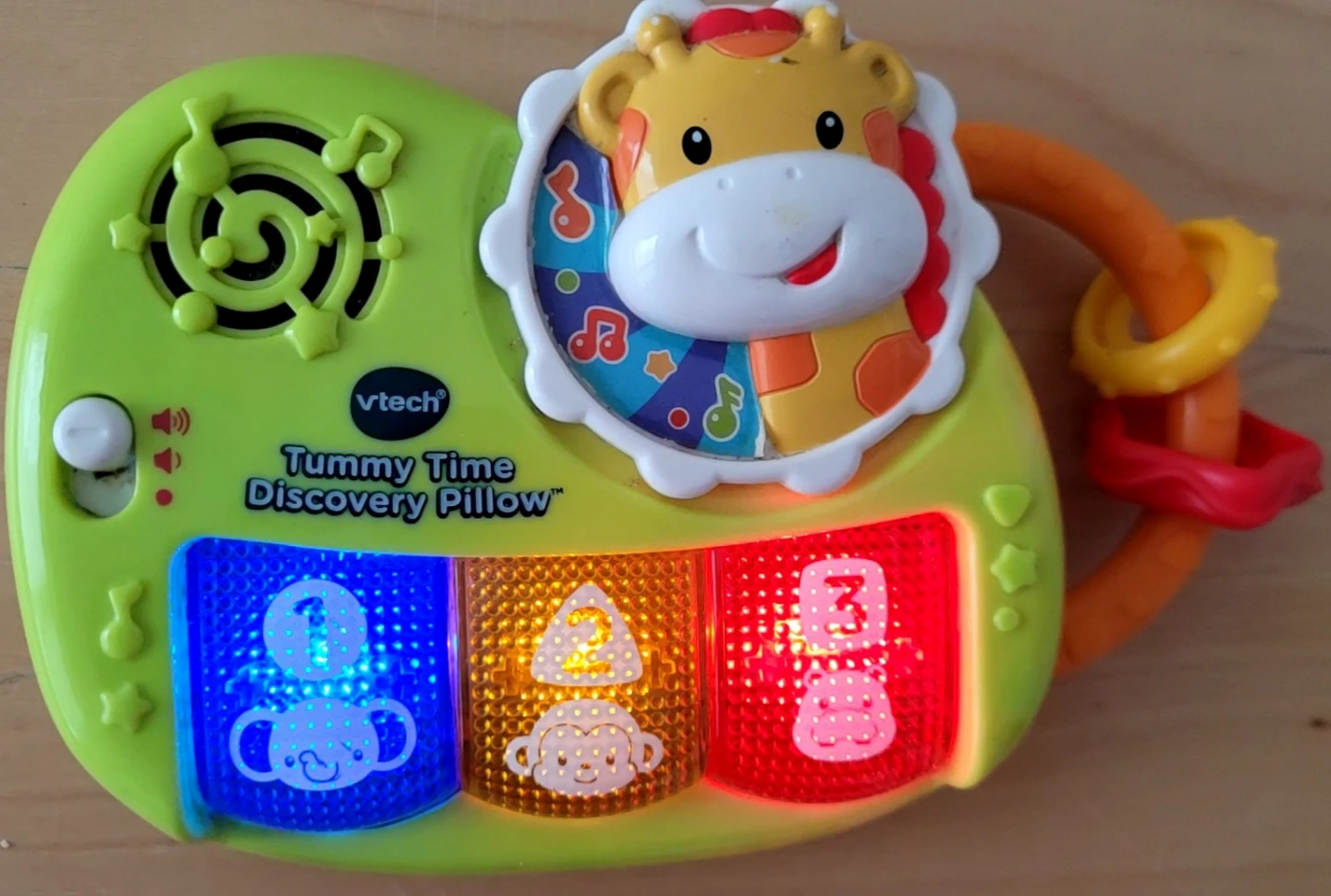 VTech Tummy Time Discovery Pillow & Baby Animals Book - photo 2