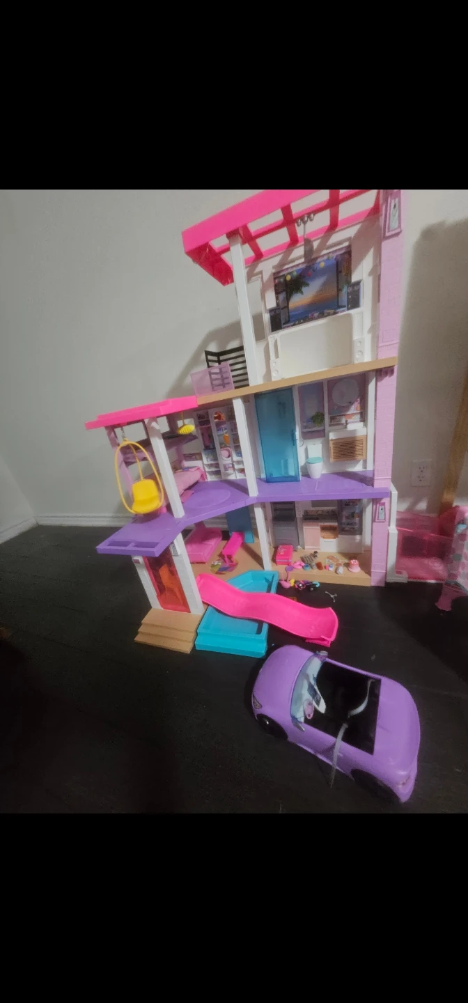 Barbie Dollhouse, Dolls and Accessories