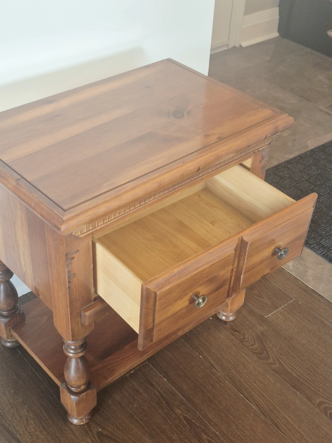 Wooden End Tables/ Night Tables with Drawers - photo 3