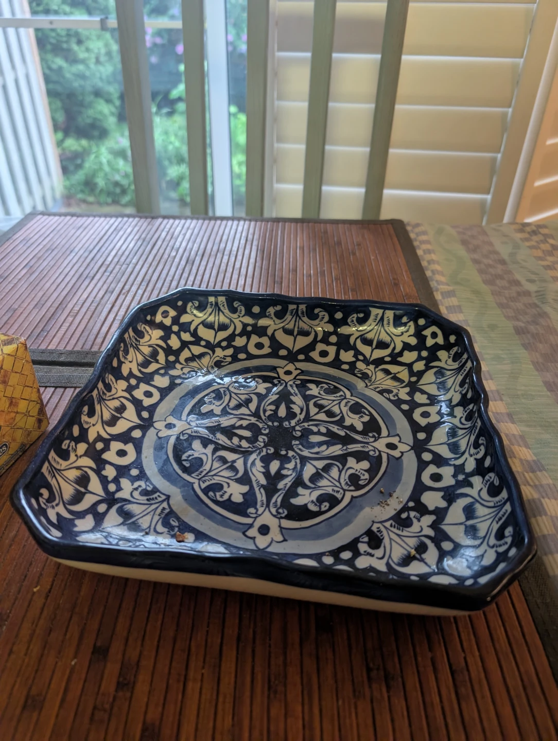 Decorative Square Serving Dish
