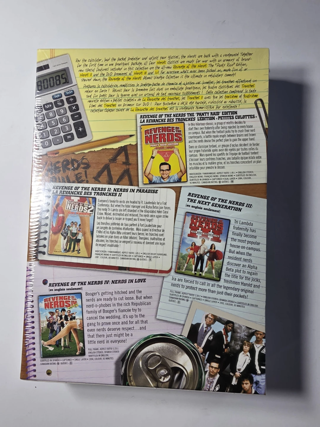 Revenge of the Nerds: The Atomic Wedgie Collection DVD Set - photo 3