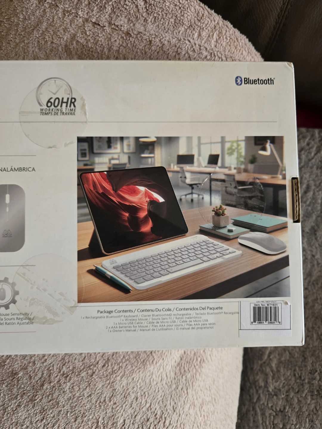 Modern Touch 2-in-1 Bluetooth Keyboard & Mouse Set - photo 4