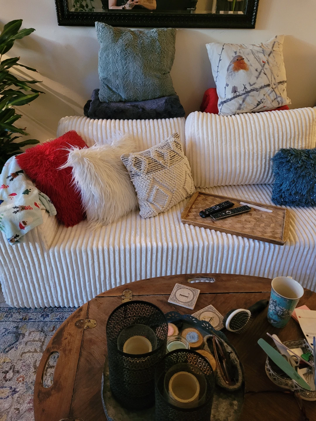 Like new cloud boneless sectional - photo 4