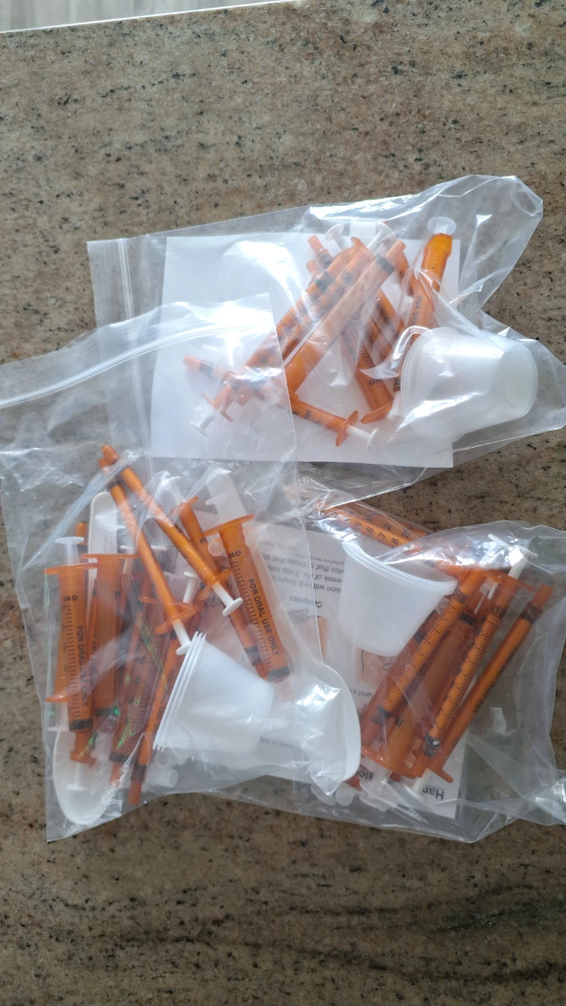 Collustrum collection Syringes with Caps