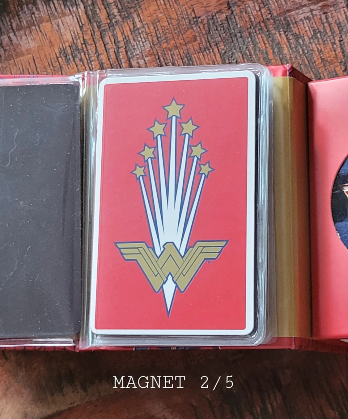 Wonder Woman Magnets, Pin, and Book Set - photo 3