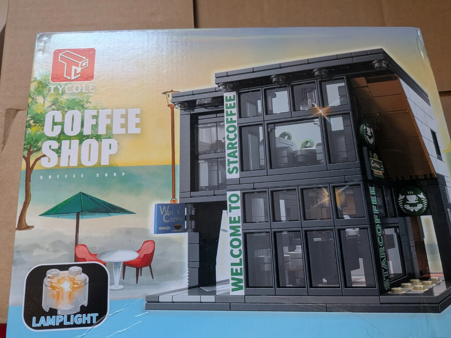 Tycole Coffee Shop Building Block Set