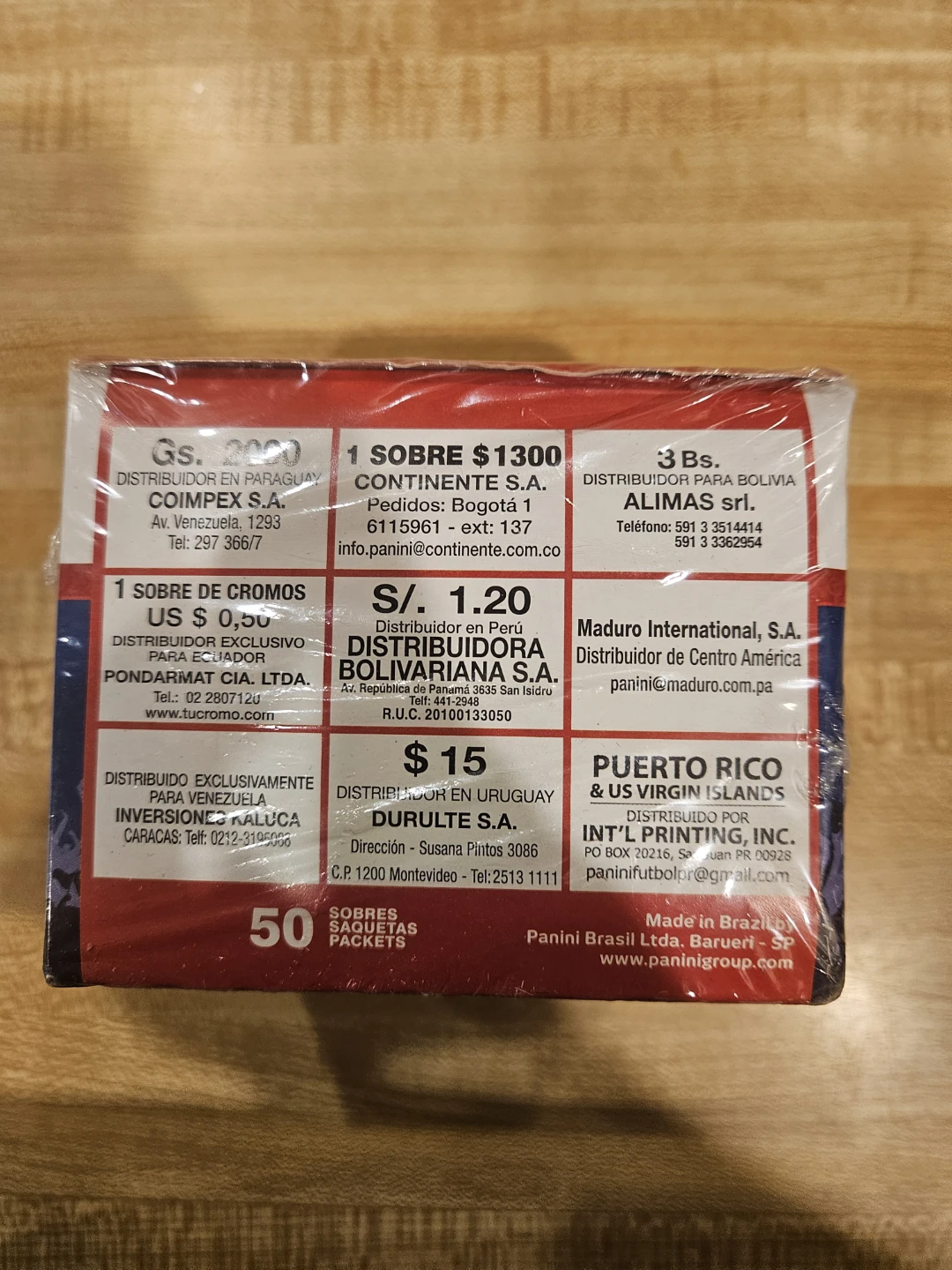 Panini Copa America Chile 2015 Sticker Packs - photo 2
