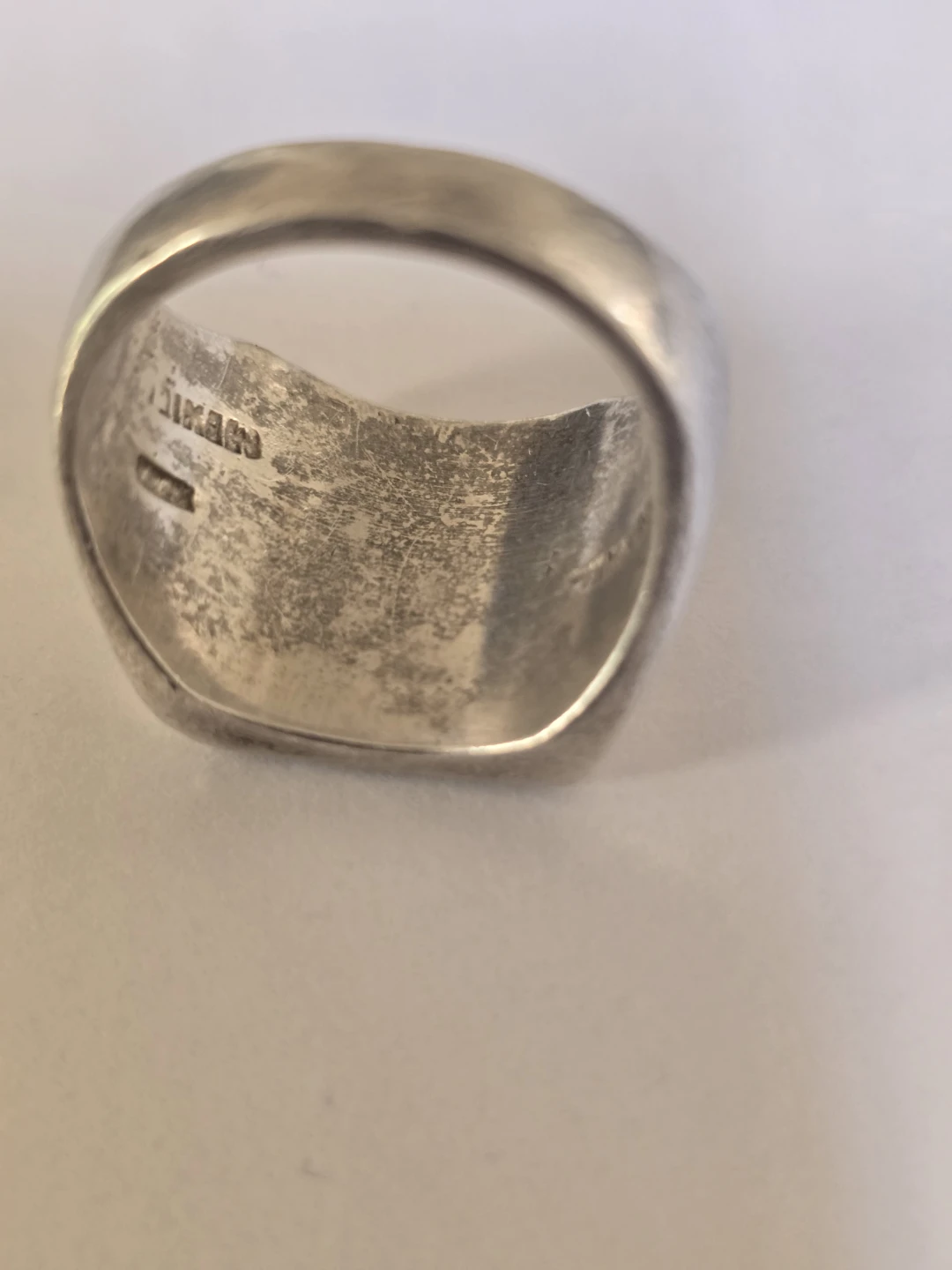 Authentic Stüssy Sterling Silver 925 Tiger's Eye Signet Ring - photo 3