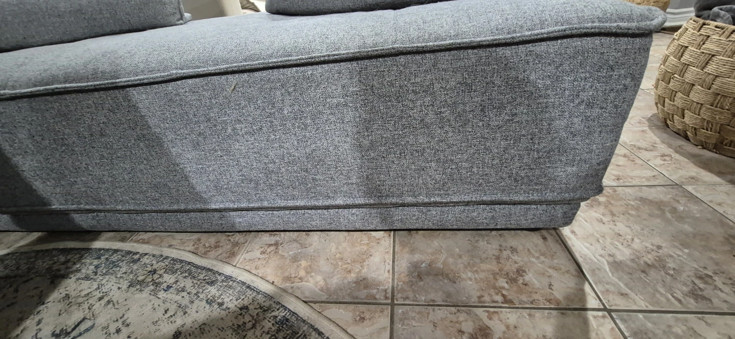 Grey daybed with two back pillows - photo 4