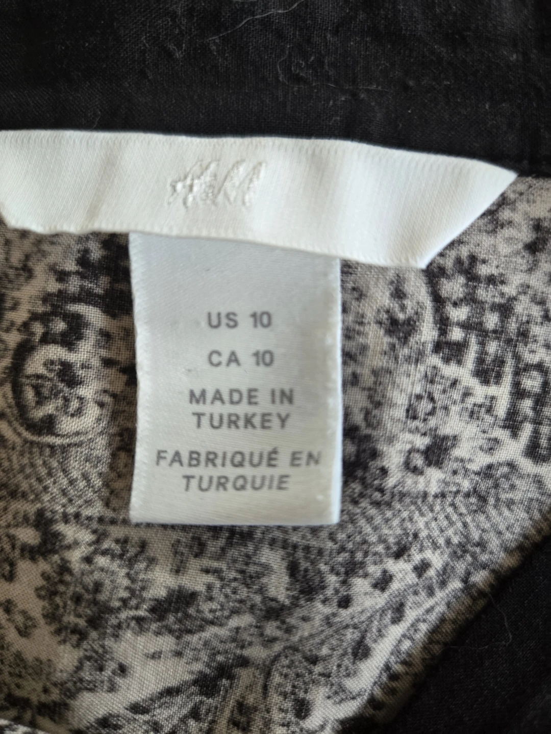 H&M Viscose Blouse Size Medium - photo 5