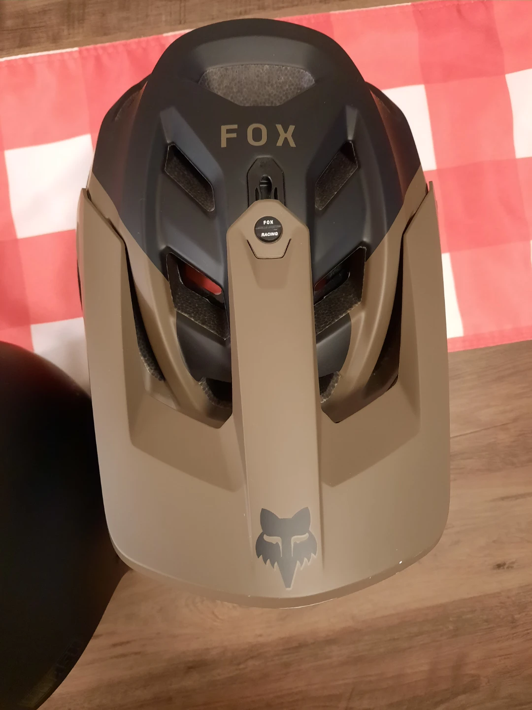 Fox Proframe Helmet with goggles and Krash helmet - photo 2