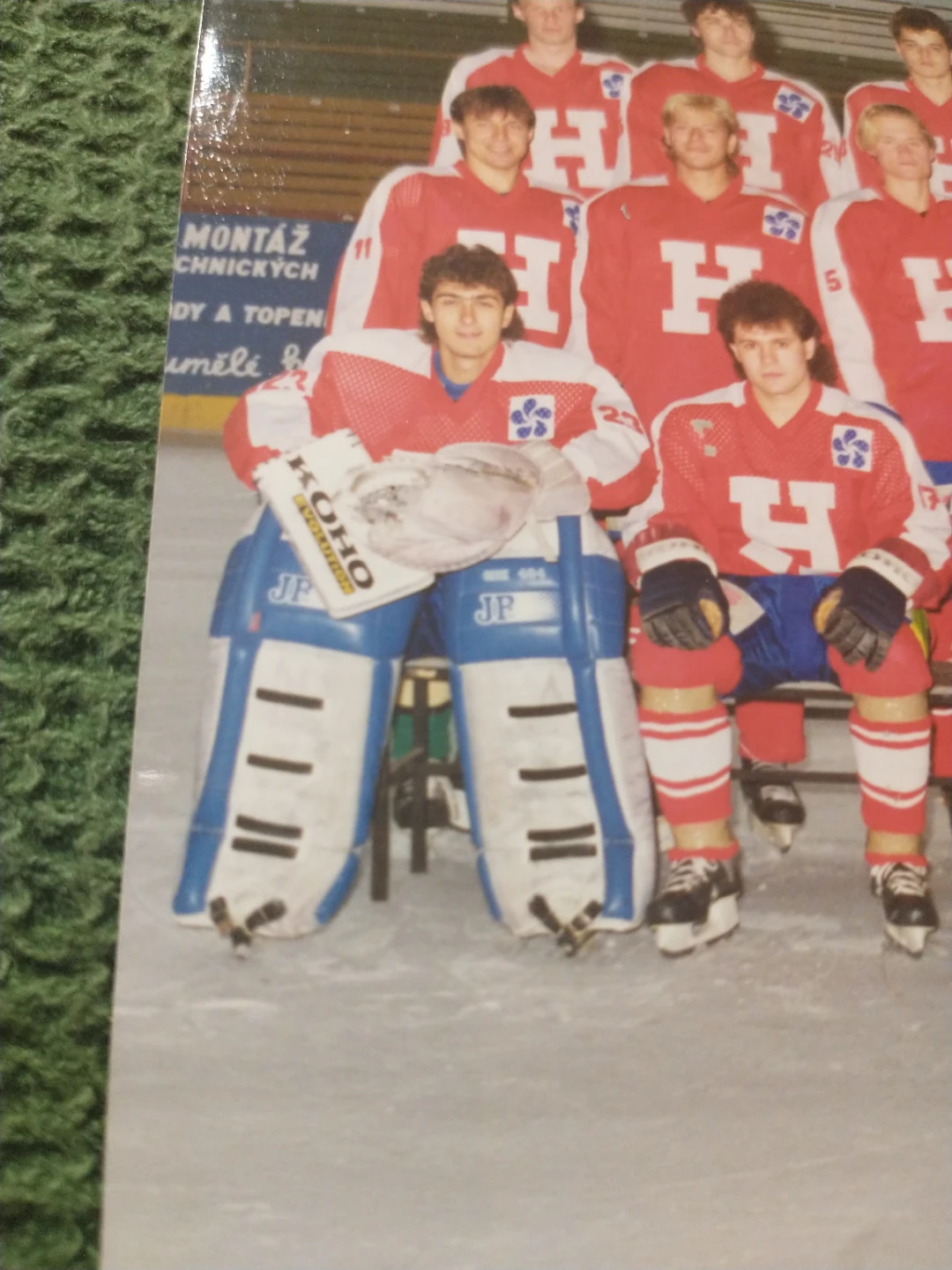 Cechmanek - TJ Banik Hodonin 1992-93 Team Photo and Program - photo 3