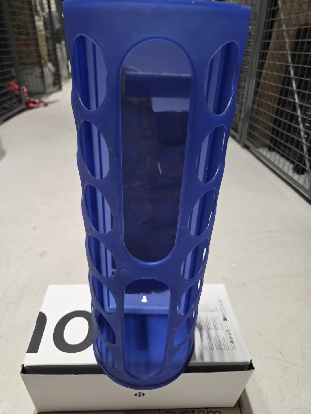 Blue Plastic Bag Dispenser - photo 3