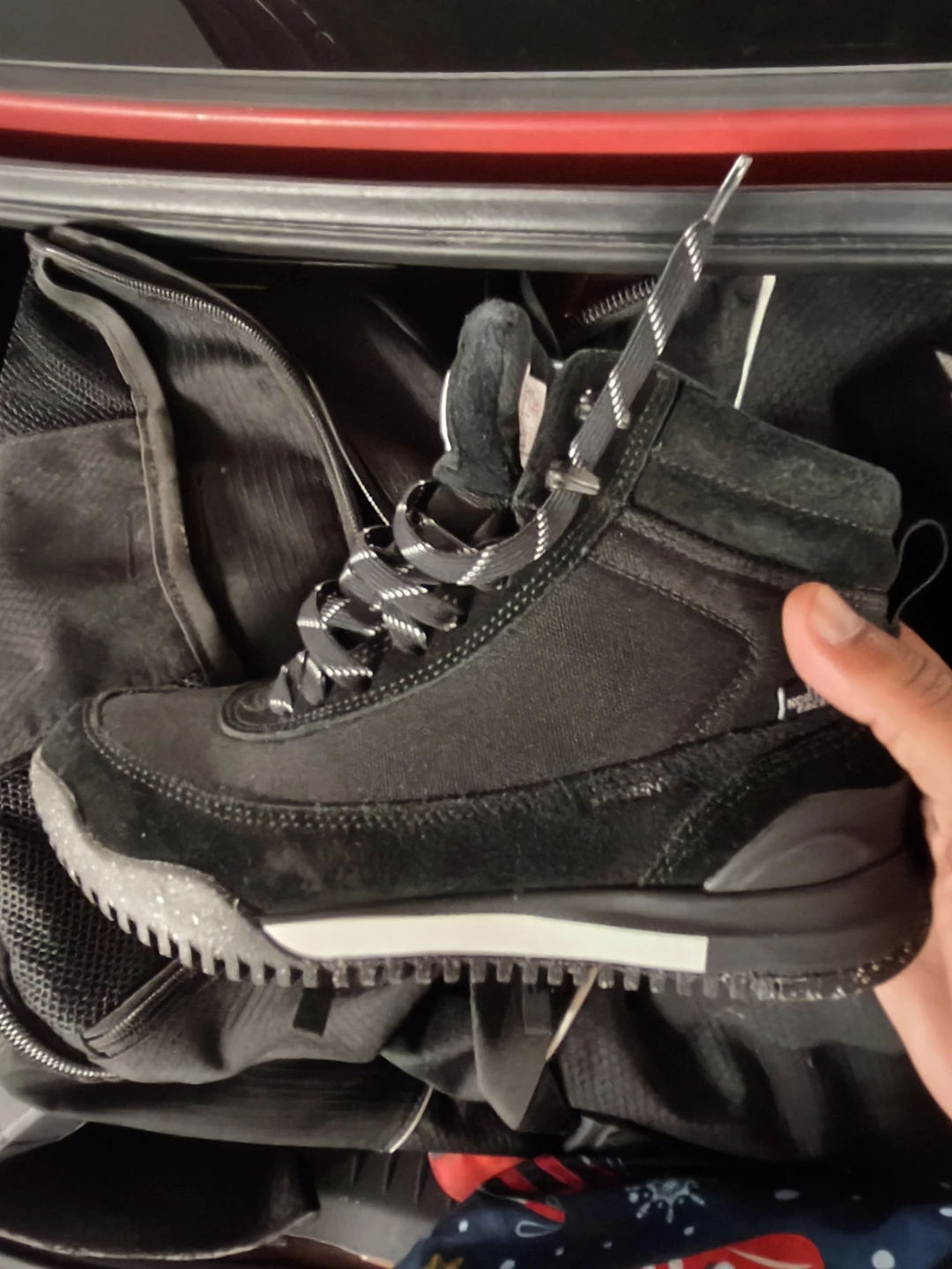 Men's North Face Boots size 7 Mens/wmns 8. Waterproof hiking