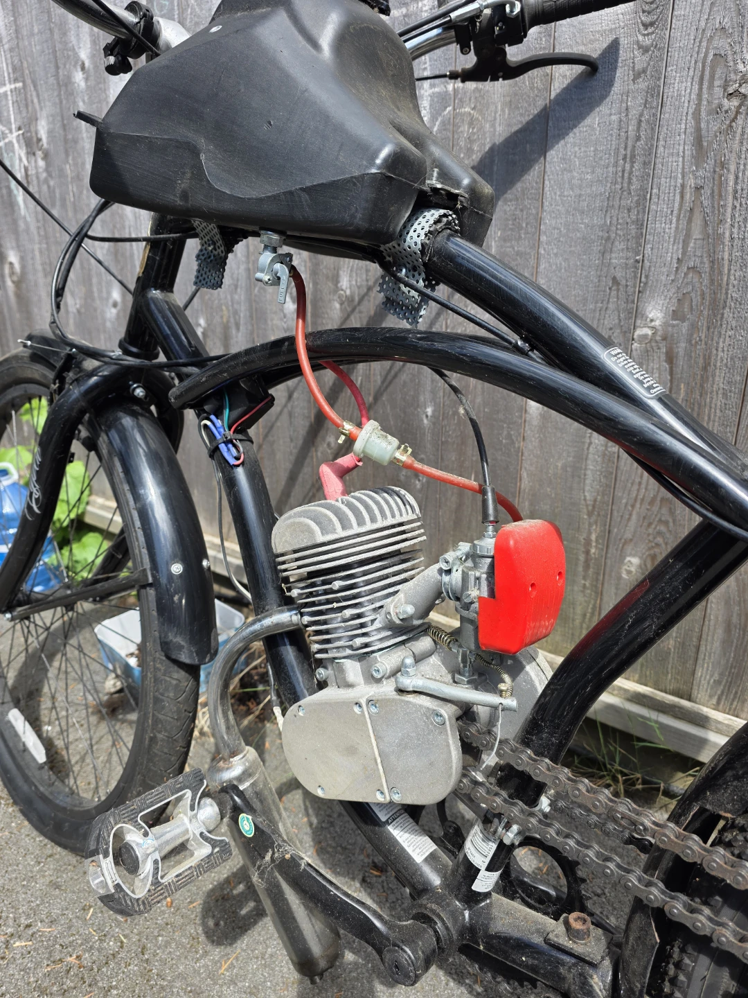 Beach cruiser with 100 cc engine - photo 2