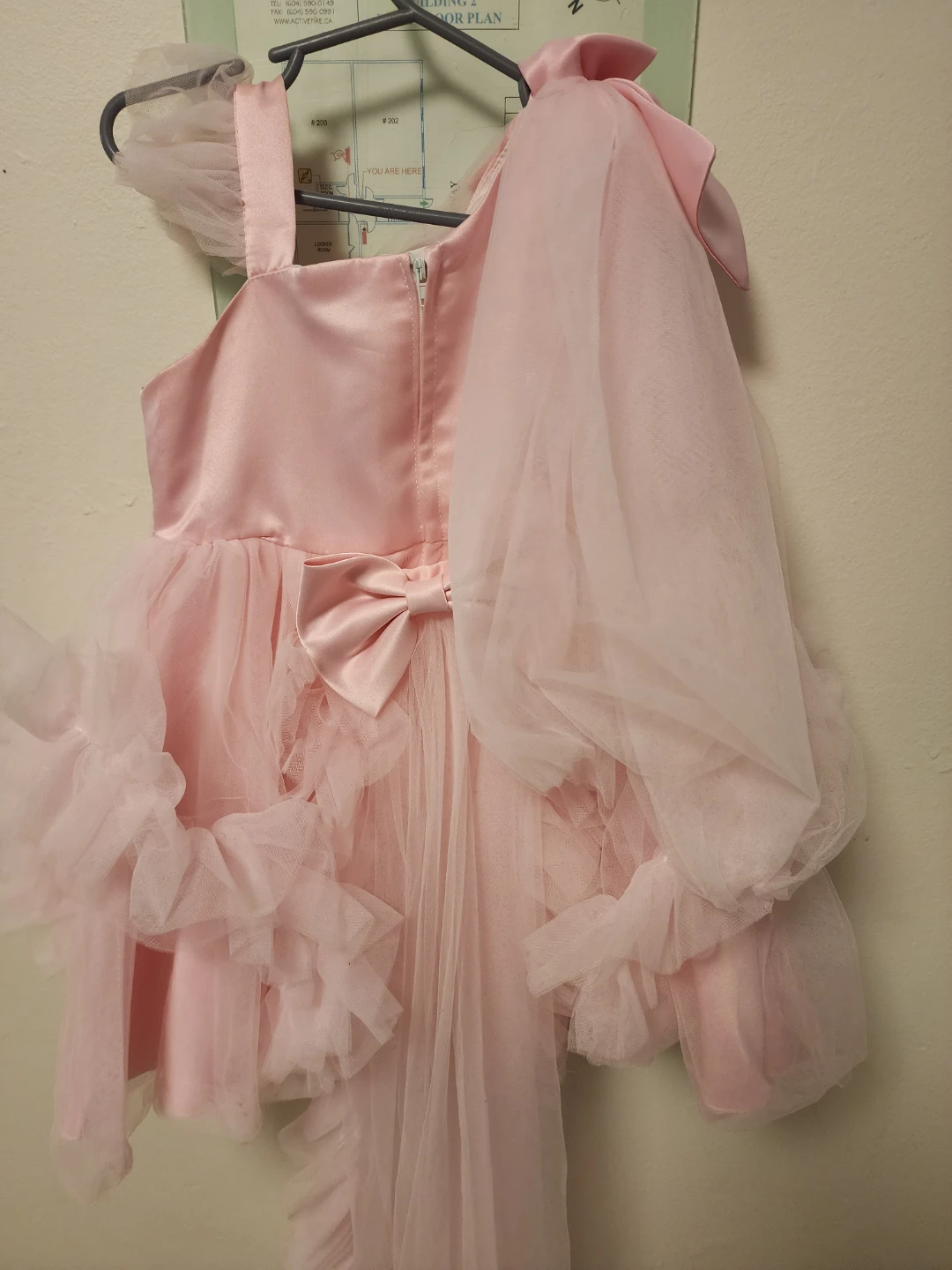 Pink Tulle Dress with Sequins - photo 3