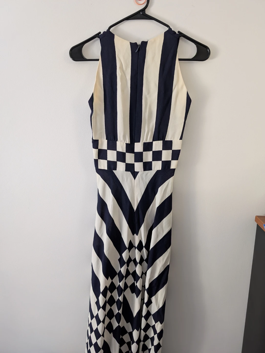 Sleeveless Maxi Dress with Geometric Print wedding homecoming - photo 2