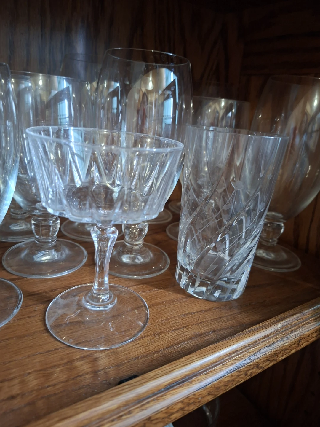 Cut Crystal Glassware Set - photo 2