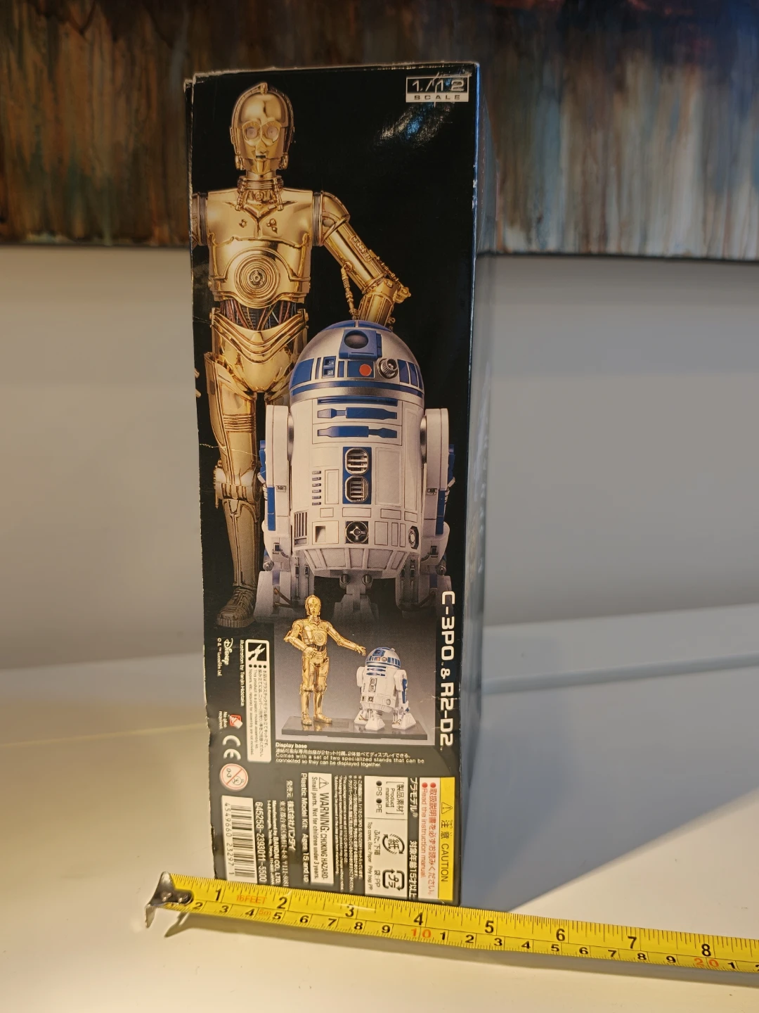 Bandai Star Wars C-3PO & R2-D2 1/12 Scale Plastic Model Kit - photo 3