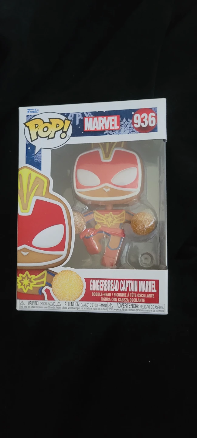 Funko Pop! Marvel Gingerbread Captain Marvel #936