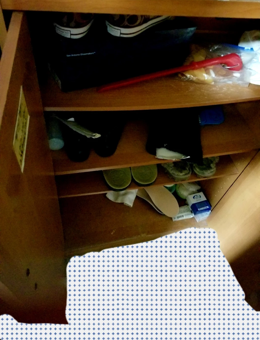 Wooden Shoe Cabinet - photo 2
