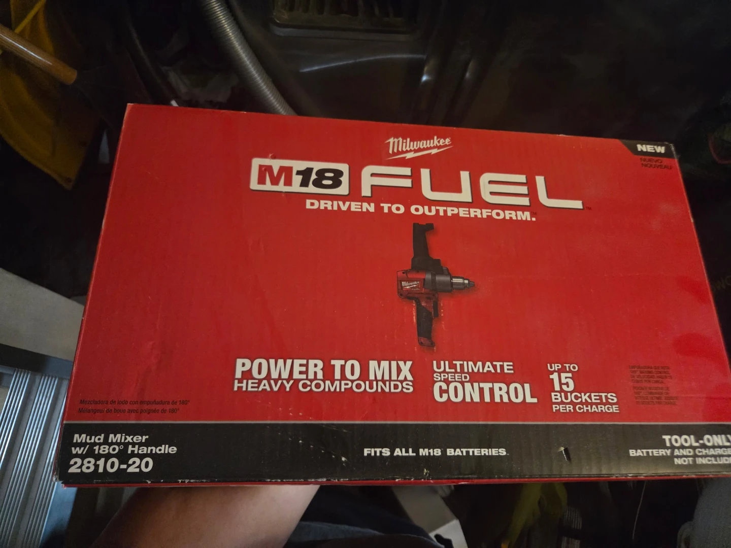 Milwaukee M18 FUEL Mud Mixer 2810-20