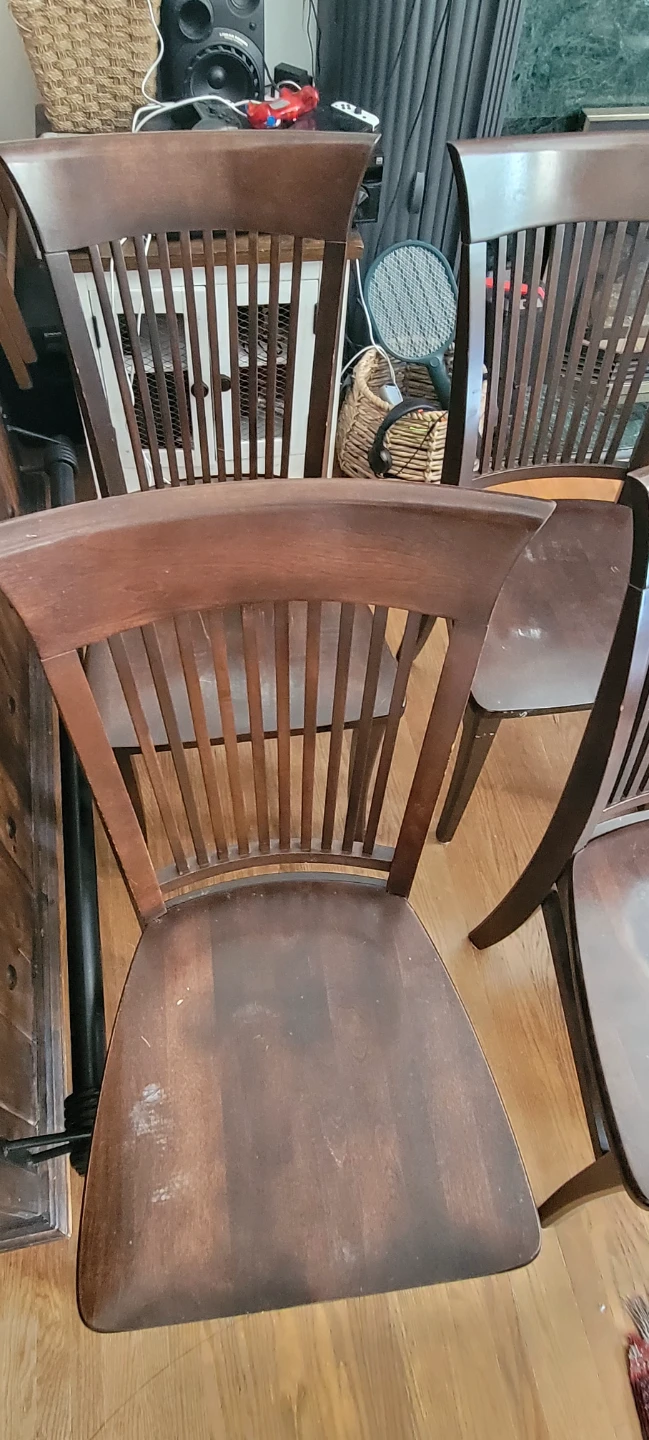 Canadel solid wood Dining Chairs .$200each - photo 3