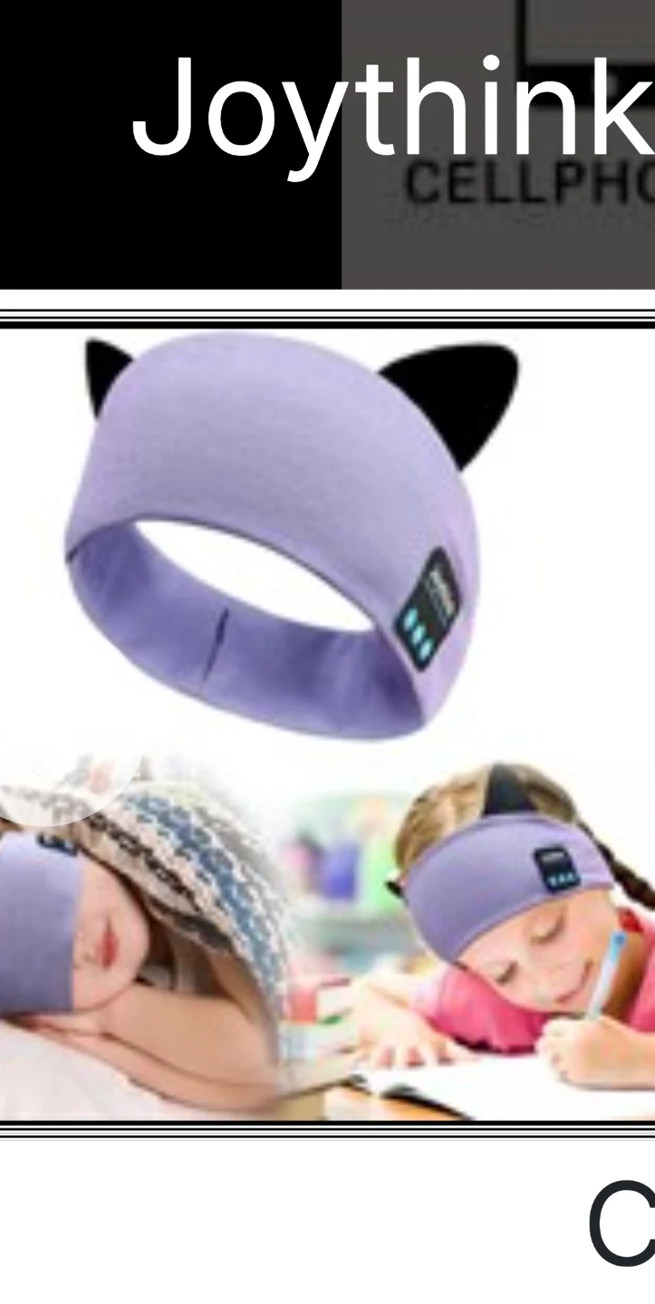 Kids Bluetooth Headband & Sleep Mask - photo 2