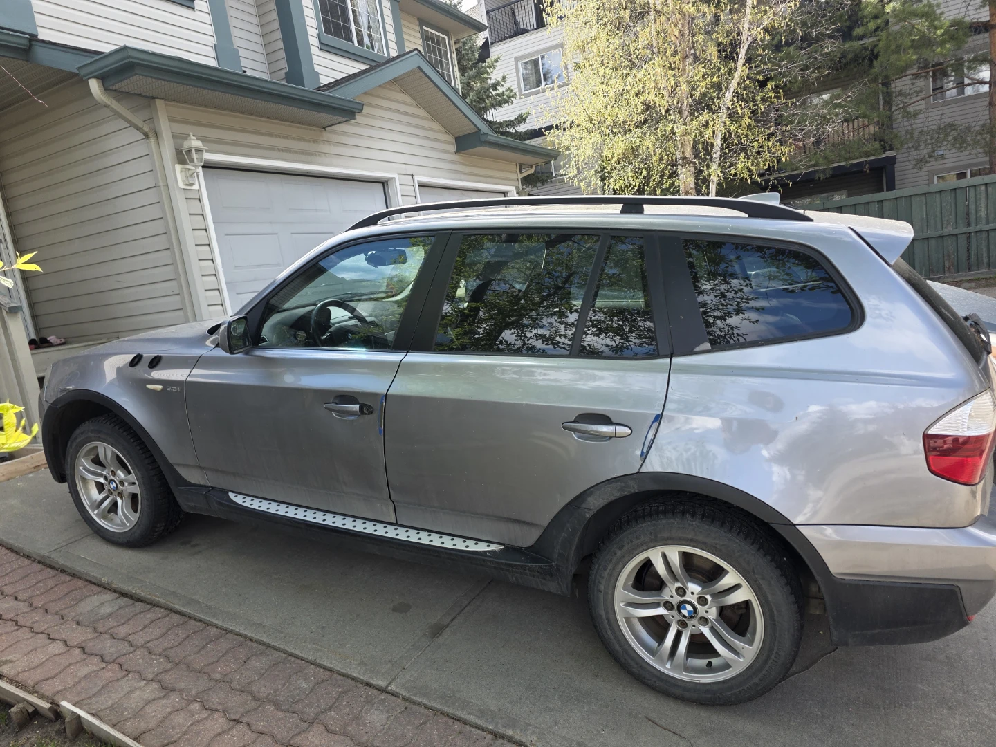 BMW X3 2007 Silver SUV - photo 3