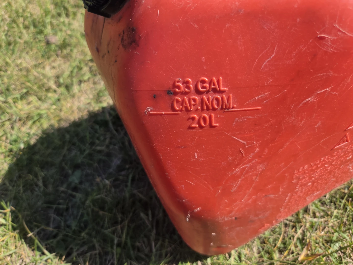 Three Red & Orange Gas Cans -All 3  for $30 - photo 4