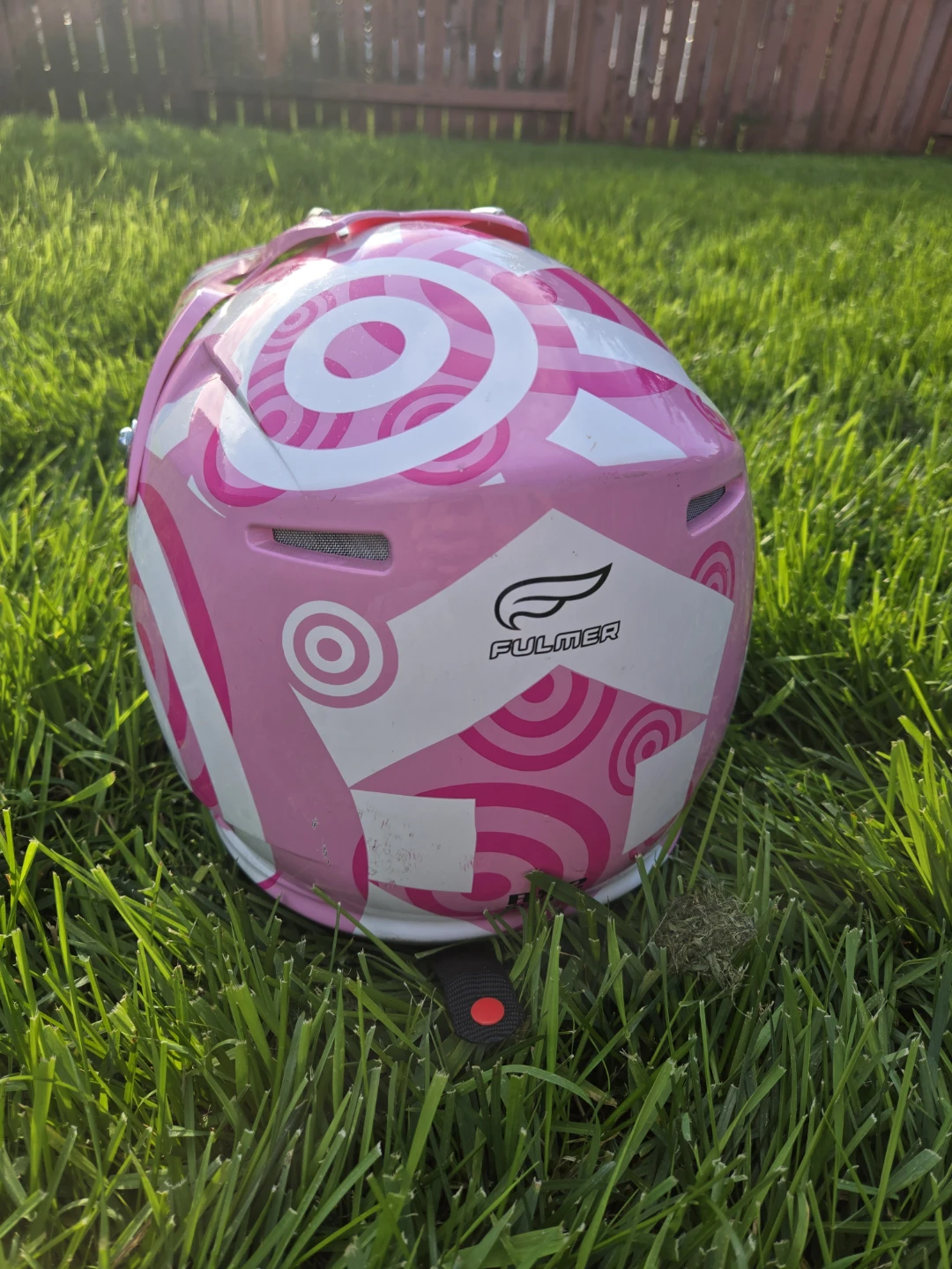 Pink Fulmer Off Road Helmet - photo 4