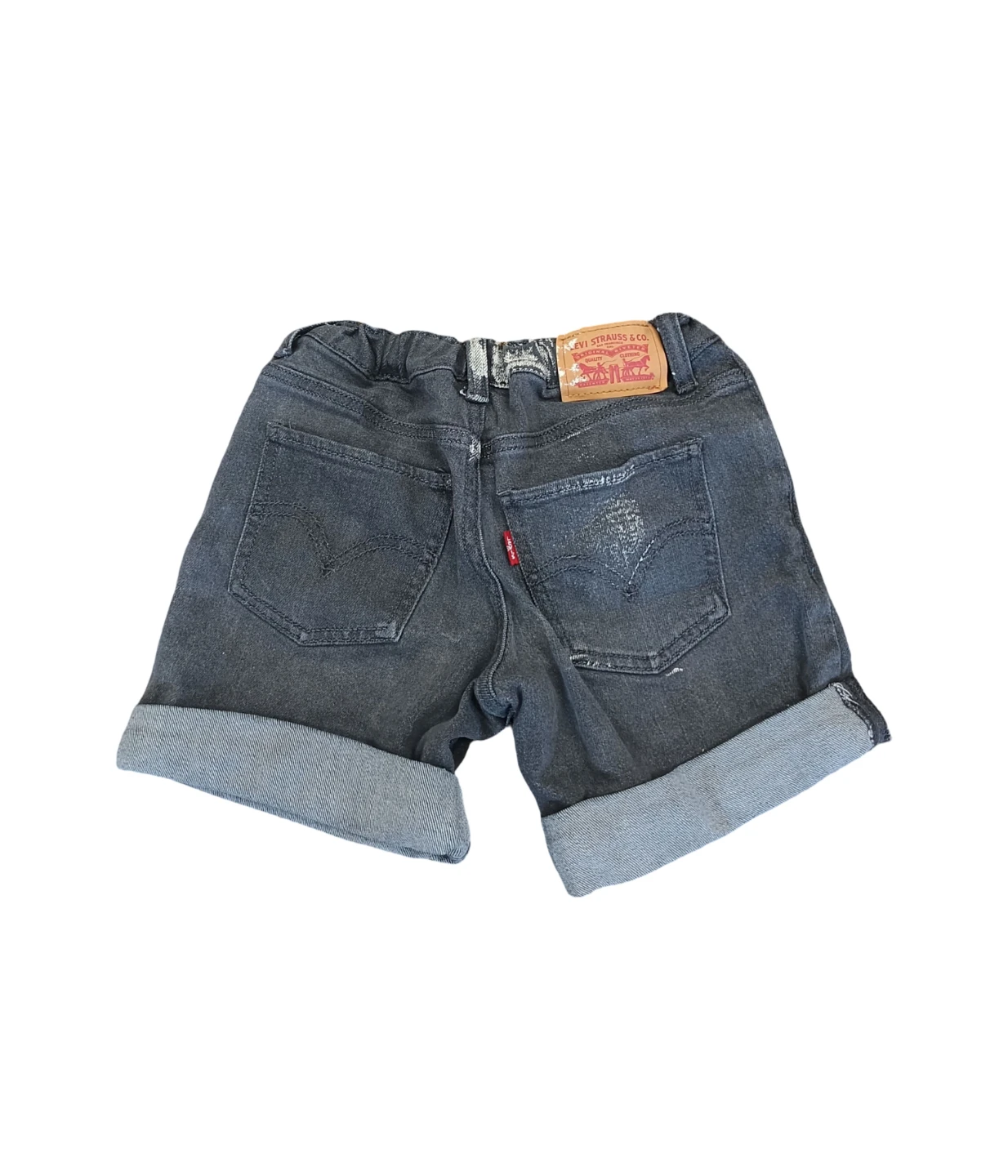 Levi’s Girls’ Girlfriend Fit Denim Shorts — Size 7 - photo 3