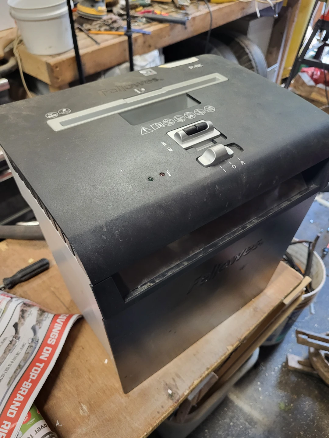 Fellowes P-45L Paper Shredder