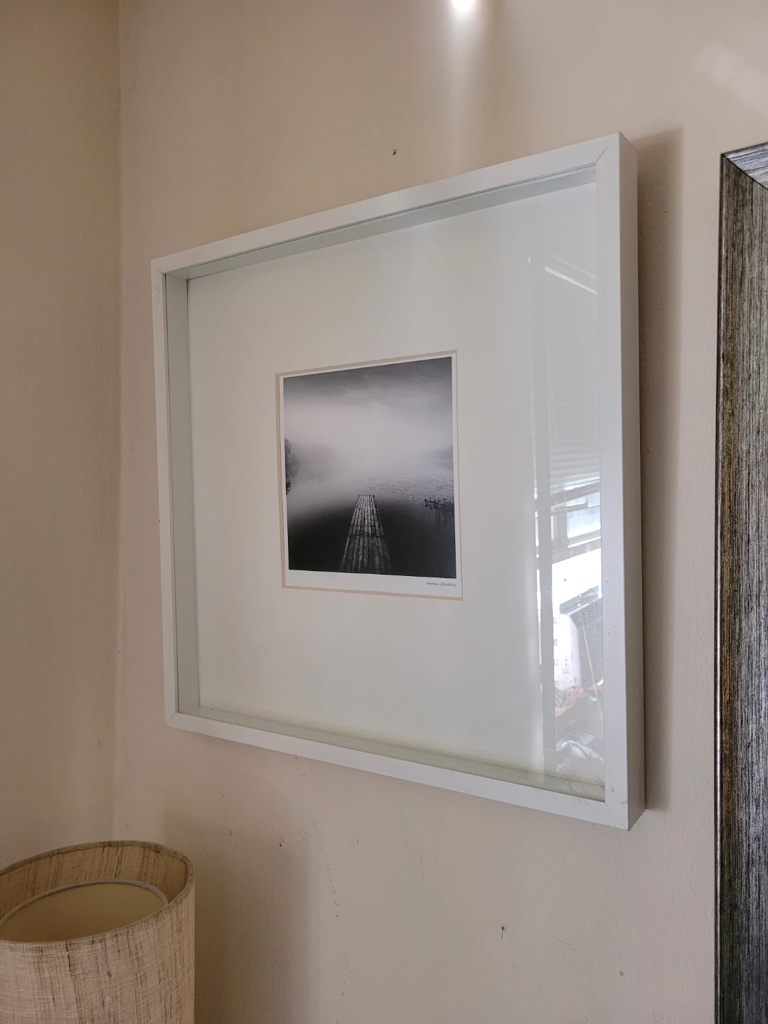 Framed Black and White Photograph - photo 3