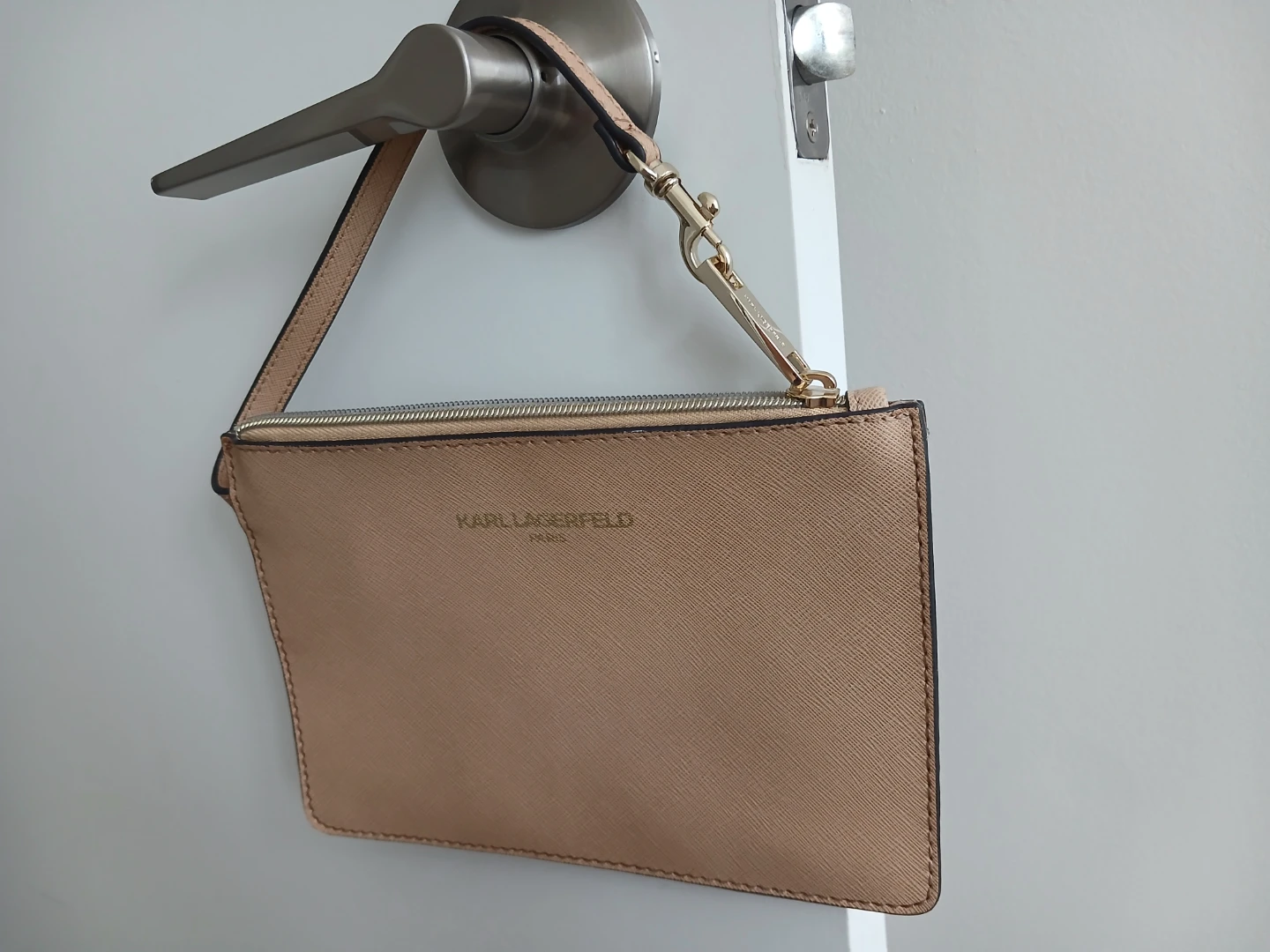Karl Lagerfeld Wristlet Pouch
