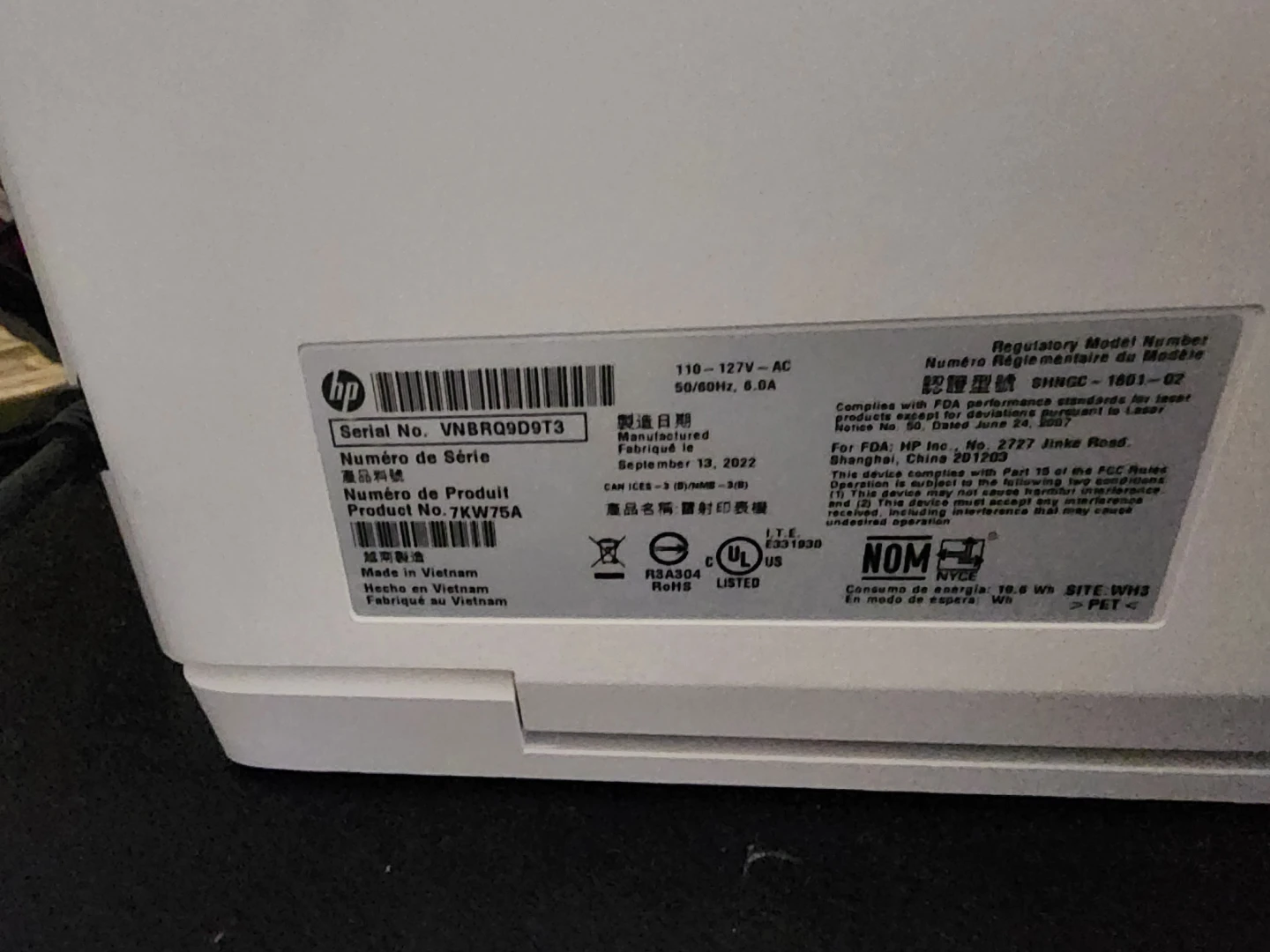 HP Color LaserJet Pro MFP M283fdw - photo 2