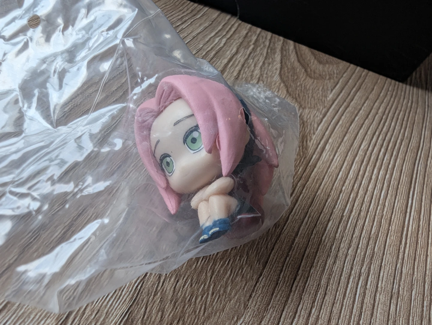 Small Sakura Figure with Ramen Bowl (from Naruto)