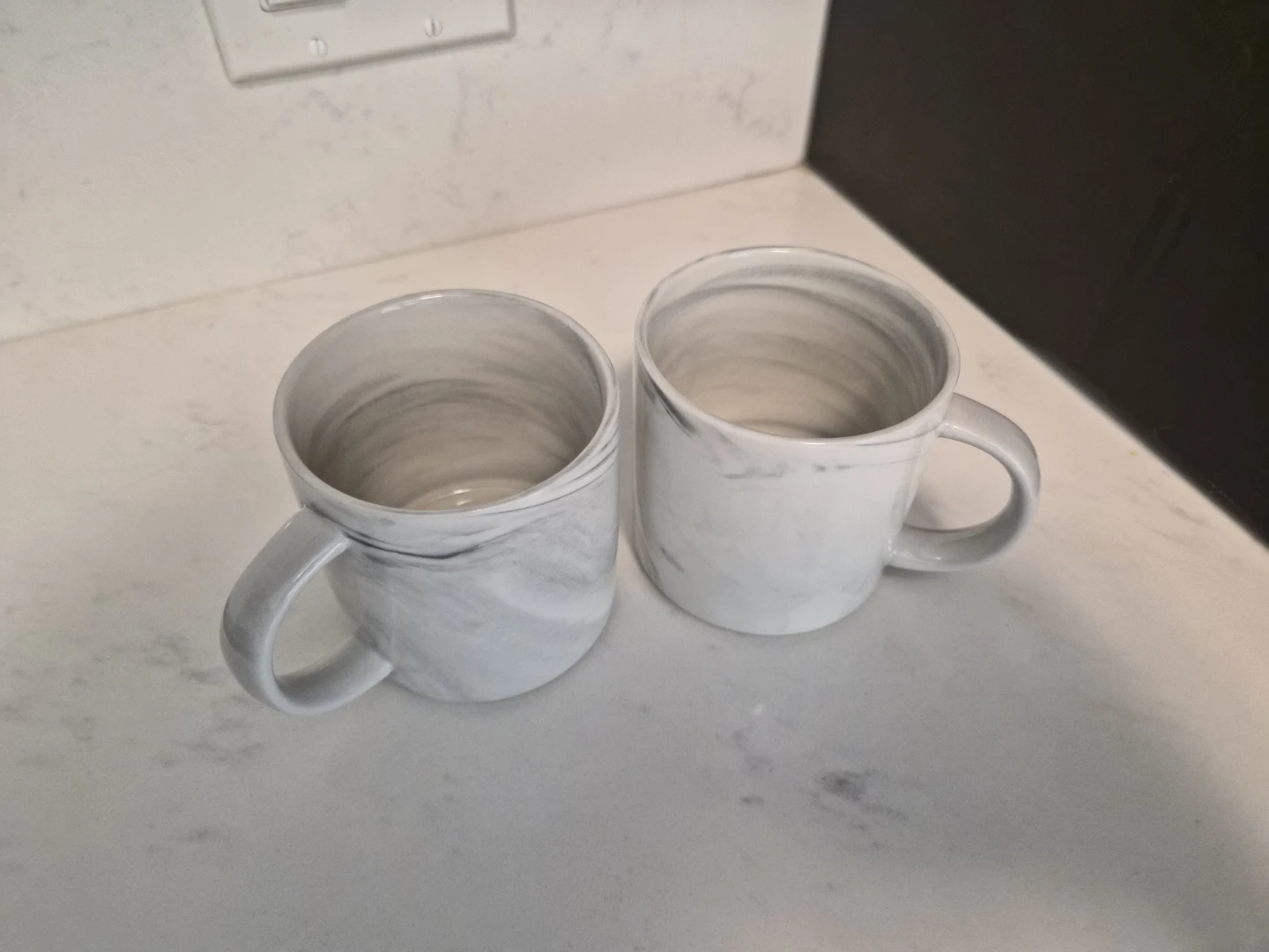 Marble Pattern Mugs - Set of 2 - photo 2