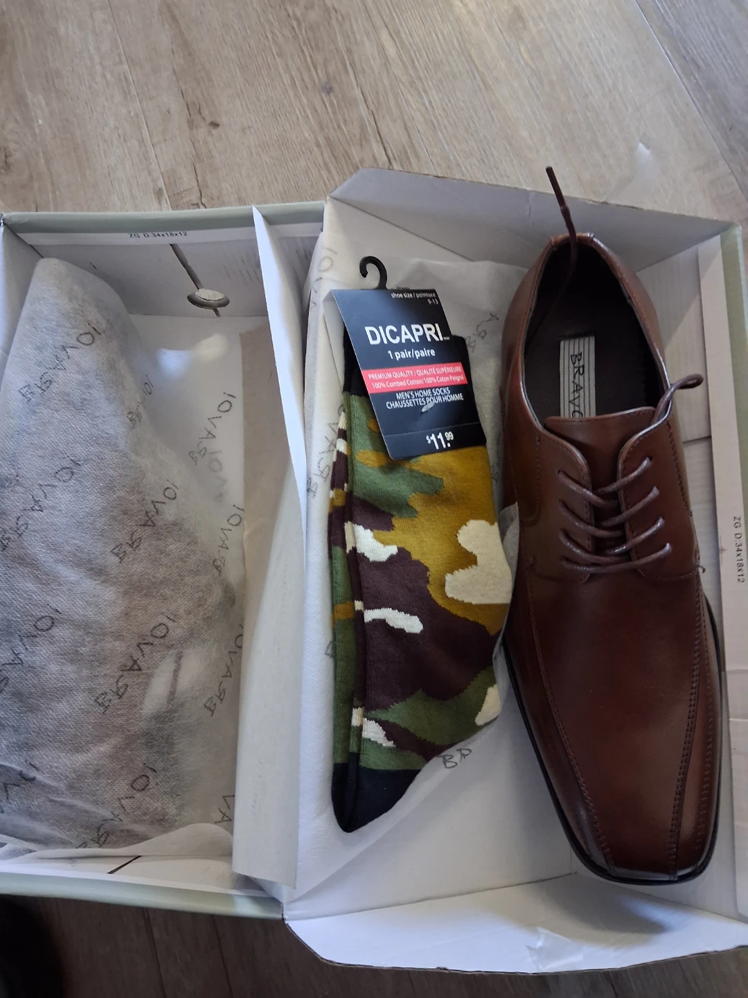 Bravo Milano Dress Shoes - Brown - Size 10M