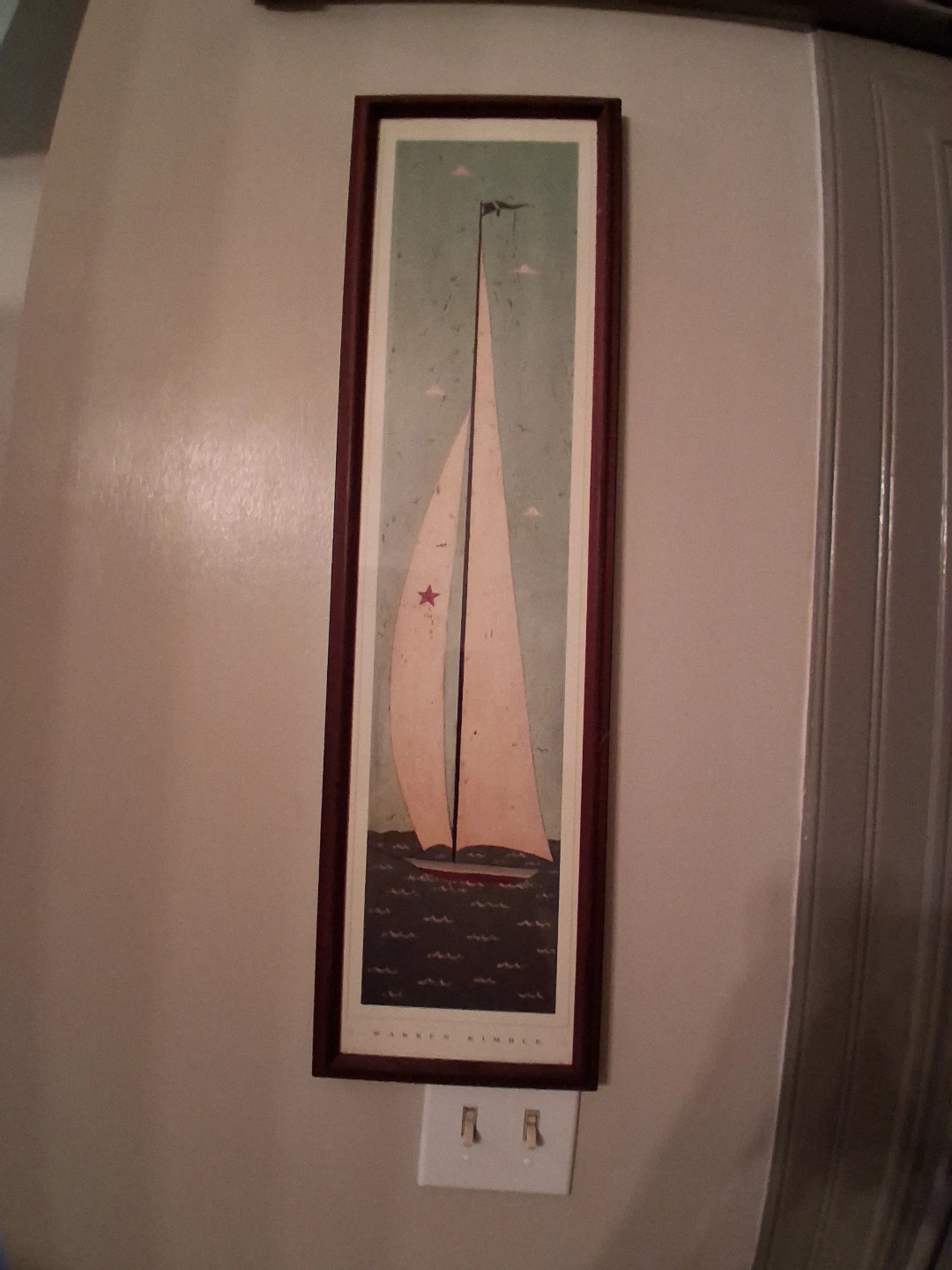 Warren Kimble Sailboat Art Print - photo 2