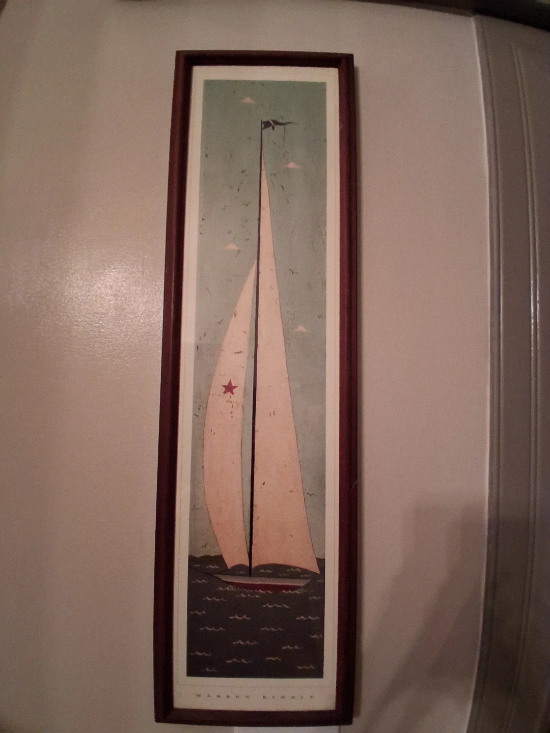 Warren Kimble Sailboat Art Print - photo 3