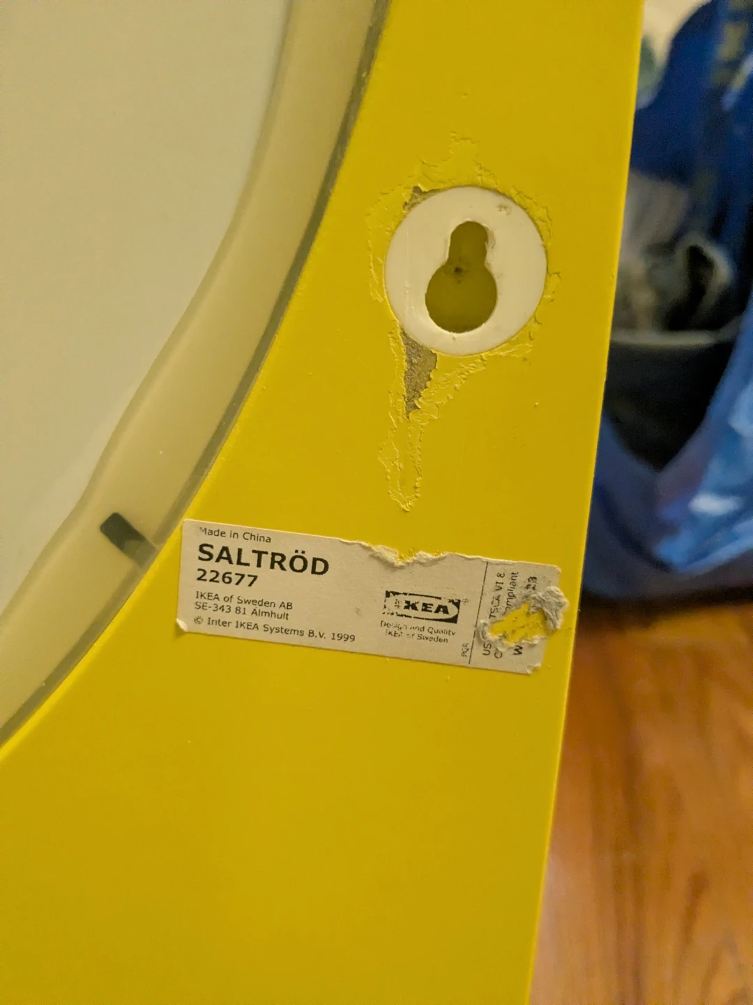 IKEA SALTRÖD Mirror with Hooks - photo 5